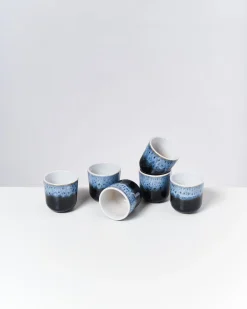 Motel a Miio Alcachofra Becher klein 6er-Set schwarzblau Sale