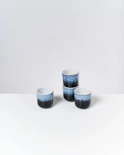 Motel a Miio Alcachofra Becher klein 4er-Set schwarzblau Sale