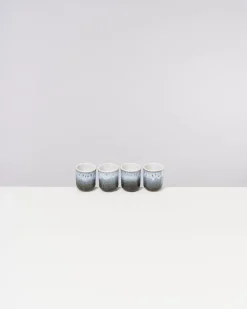 Motel a Miio Alcachofra Espressobecher schwarzblau 4er-Set Sale