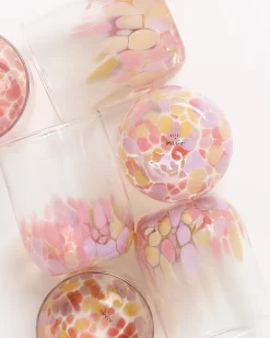 Motel a Miio Alegria Glas groß 6er-Set rosa sand