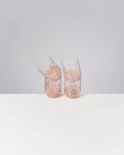 Motel a Miio Alegria Glas groß 4er-Set rosa sand Hot