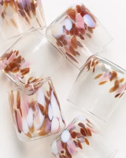 Motel a Miio Alegria Glas klein 6er-Set bernstein rosa Online