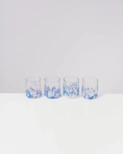 Motel a Miio Alegria Glas klein blau rosé Outlet