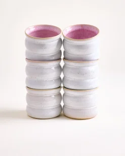 Motel a Miio Areia Becher klein bubble 6er-Set rosé New