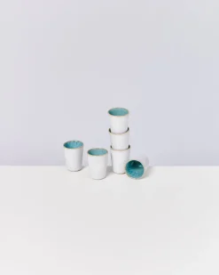 Motel a Miio Areia Espressobecher 6er-Set aqua Outlet
