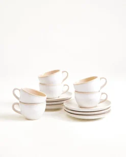 Motel a Miio Areia Espressotasse & Espressountertasse classic 6er-Set sand Best
