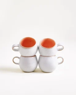 Motel a Miio Areia Espressotasse 4er-Set pink Hot