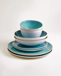 Motel a Miio Areia Geschirr-Set 8-teilig aqua Clearance