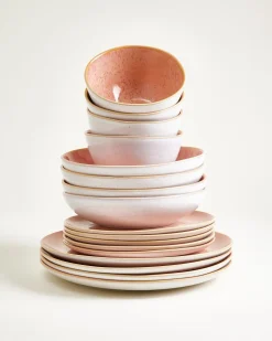 Motel a Miio Areia Geschirr-Set 16-teilig pink Discount
