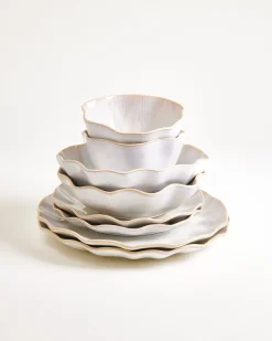 Motel a Miio Areia Geschirr-Set shell 8-teilig sand Online