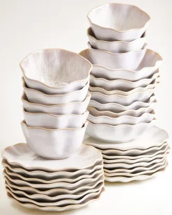 Motel a Miio Areia Geschirr-Set shell 32-teilig sand Clearance
