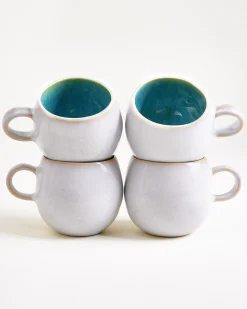 Motel a Miio Areia Tasse groß 4er-Set aqua Sale