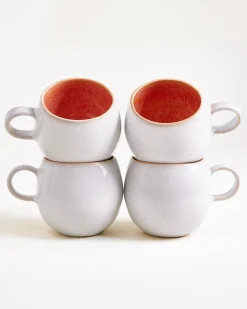 Motel a Miio Areia Tasse groß 4er-Set pink Clearance