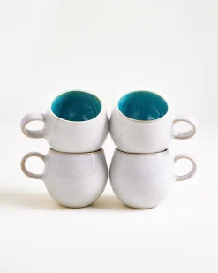 Motel a Miio Areia Tasse klein 4er-Set aqua Clearance