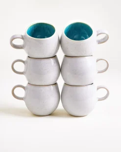 Motel a Miio Areia Tasse klein 6er-Set aqua Discount
