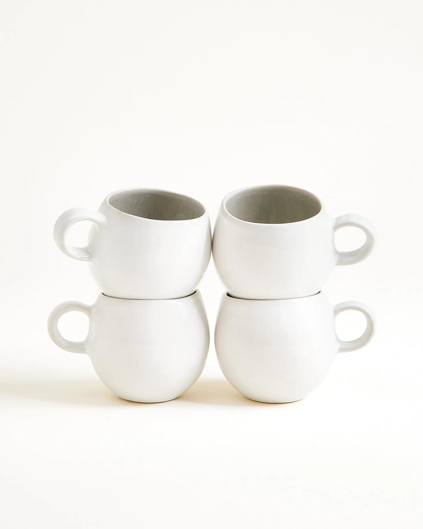 Motel a Miio Areia Tasse klein 4er-Set grau Outlet