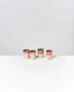 Motel a Miio Bica Espressobecher 4er-Set rosa sand Clearance