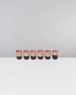 Motel a Miio Bica Espressobecher rosa sand dunkelblau Best