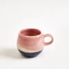 Motel a Miio Bica Espressotasse rosa sand dunkelblau