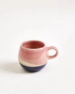 Motel a Miio Bica Espressotasse rosa sand dunkelblau