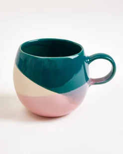 Motel a Miio Bica Tasse groß dunkelgrün sand rosa Sale