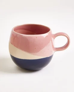 Motel a Miio Bica Tasse groß rosa sand dunkelblau Best