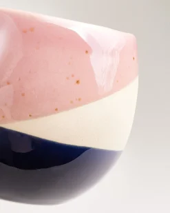 Motel a Miio Bica Tasse groß rosa sand dunkelblau Best