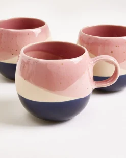 Motel a Miio Bica Tasse groß rosa sand dunkelblau Best