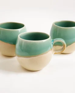 Motel a Miio Bica Tasse klein 6er-Set hellgrün sand Discount