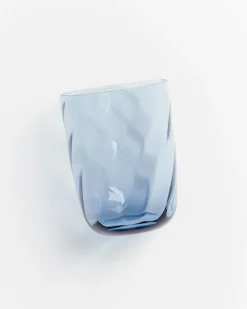 Motel a Miio Calma Glas groß swirl blau Best
