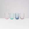 Motel a Miio Calma Glas groß swirl mix 4er-Set Discount