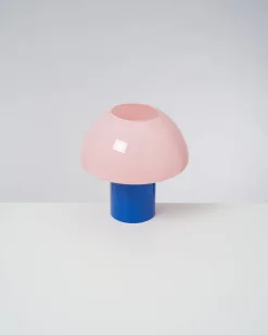Motel a Miio Cogumelo Glaslampe rosa blau Clearance