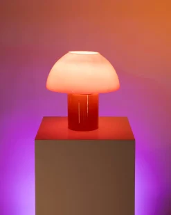 Motel a Miio Cogumelo Glaslampe rosa gelb Discount