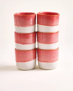 Motel a Miio Coimbra Becher groß 6er-Set pink Discount