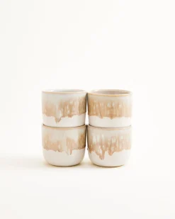 Motel a Miio Coimbra Becher klein 4er-Set sand