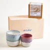 Motel a Miio Coimbra Geschenk-Set lila graublau 3-teilig Hot