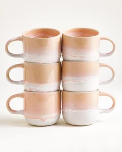 Motel a Miio Coimbra Tasse groß 6er-Set apricot New