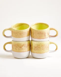 Motel a Miio Coimbra Tasse groß 4er-Set gelb Online