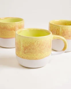Motel a Miio Coimbra Tasse groß 6er-Set gelb Outlet