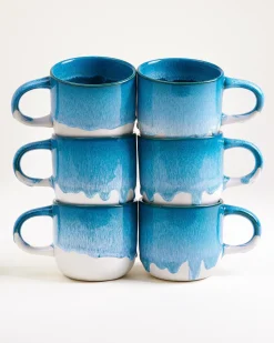 Motel a Miio Coimbra Tasse groß 6er-Set türkis New