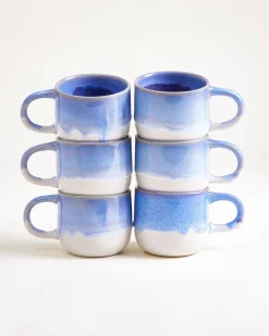Motel a Miio Coimbra Tasse klein 6er-Set cornflower Discount