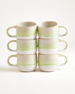 Motel a Miio Coimbra Tasse klein 6er-Set pastellgrün New