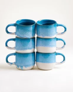 Motel a Miio Coimbra Tasse klein 6er-Set türkis