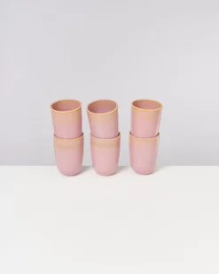 Motel a Miio Copa Alto Becher groß gelb rosé New