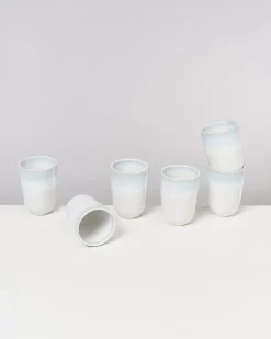 Motel a Miio Copa Alto Becher groß 6er-Set mint weiß Best