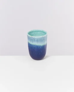 Motel a Miio Copa Alto Becher groß 6er-Set türkis dunkelblau Hot