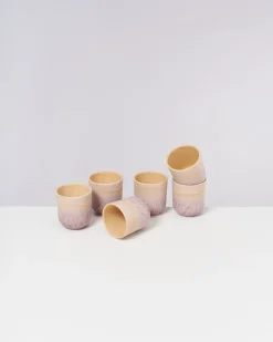 Motel a Miio Copa Alto Becher klein 6er-Set apricot flieder Outlet