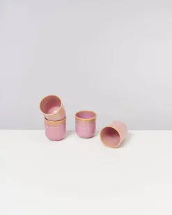 Motel a Miio Copa Alto Becher klein 4er-Set gelb rosé Best