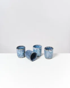 Motel a Miio Cordoama Becher klein 4er-Set blau Sale