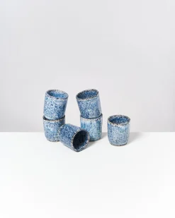 Motel a Miio Cordoama Becher klein 6er-Set blau